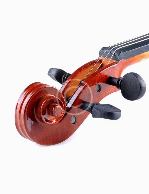 Handcrafted Blue Acoustic Violin - Image 5